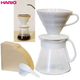 ハリオ V60セラミックドリッパー02セット XVDD-3012W