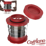 Cafflano Kompact �i�J�t���[�m�R���p�N�g�j �t�����`�v���X�R�[�q�[���[�J�[ 250ml �u���b�N  P100-RD ���i�^���t�w��s��