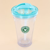 ����≮ �R�[���h�J�b�v�^���u���[ 490ml �X�g���[�t G9138B