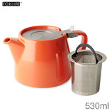 FORLIFE �t�H�[���C�t �X�^���v �e�B�[�|�b�g �L�����b�g 530ml �d������ �Ў�Œ�����֗��Ȑ݌v �X�e�����X�t�^���������t