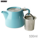 FORLIFE �t�H�[���C�t �X�^���v �e�B�[�|�b�g �^�[�R�C�Y 530ml �d������ �Ў�Œ�����֗��Ȑ݌v �X�e�����X�t�^���������t