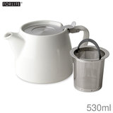 FORLIFE �t�H�[���C�t �X�^���v �e�B�[�|�b�g �z���C�g 530ml �d������ �Ў�Œ�����֗��Ȑ݌v �X�e�����X�t�^���������t