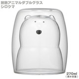 �ϔM �A�j�}�� �_�u���O���X �V���N�} 270ml �_�u���E�H�[���O���X