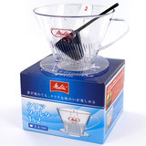 Melitta �����^ �N���A�t�B���^�[ 1X2 CF-T 2�`4�t�p �R�[�q�[�h���b�p�[