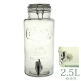 Glass Vessel �h�����N�T�[�o�[ �֌��t�� 2.5L �K���X��