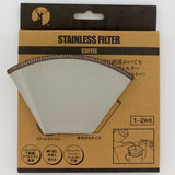 �L���v�e���X�^�b�O �t�H���_�u�� �X�e�����X���b�V���t�B���^�[ 1-2cup ��`�^�C�v UW-3532