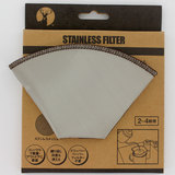 �L���v�e���X�^�b�O �t�H���_�u�� �X�e�����X���b�V���t�B���^�[ 2-4cup ��`�^�C�v UW-3533