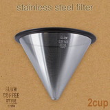 KINTO SLOW COFFEE STYLE �X�e�����X�t�B���^�[ 2cups�@SCS-02-SF�@27624