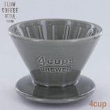 KINTO SLOW COFFEE STYLE �u�����[���[ 4cups �O���[�@SCS-04-BR-GY�@27632