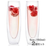 Epare �G�p�[�� �V�����p���O���X �Q�Z�b�g 150ml �ϔM�_�u���E�H�[���O���X EPDWG11