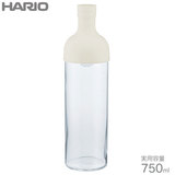 HARIO �n���I �t�B���^�[�C���{�g�� 750ml �z���C�g FIB-75-W �ϔM�K���X�{�g��