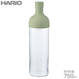 HARIO �n���I �t�B���^�[�C���{�g�� 750ml �X���[�L�[�O���[�� FIB-75-SG �ϔM�K���X�{�g��