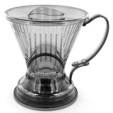 CLEVER クレバー コーヒードリッパー Lサイズ 2杯用 半透明ブラック