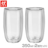 ZWILLING �c���B�����O �\�����g �v�E�H�[���O���X ���e 350ml �Q�Z�b�g 39500-078