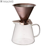 �}�b�N�}�[ �J�t�F���^�� �N���g���R�[�q�[�|�b�g 1-4cup �s���N�S�[���h 600ml AA0194 ��������