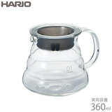 HARIO �n���I V60 �����W�T�[�o�[360 �N���A 1-2�t�p XGSR-36-TB