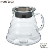 HARIO �n���I V60 �����W�T�[�o�[600 �N���A 2-5�t�p XGSR-60-TB