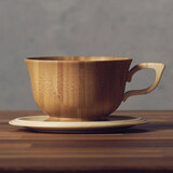 RIVERET �����F���b�g �e�B�[�J�b�v���\�[�T�[ �u���E�� 170ml RV-202B