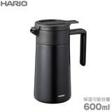 HARIO �n���I �Z���~�b�N�R�[�e�B���O �^���d�ۉ��|�b�g 600mL �u���b�N CHP-600-B