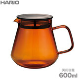 HARIO COLORS �e�B�[���R�[�q�[�T�[�o�[ 600ml �A���o�[ HCT-600-AB �ϔM�K���X�̃J���[�K���X�V���[�Y