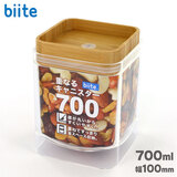 bitte �r�b�e �d�Ȃ�L���j�X�^�[ �o���u�[�X�N�G�A 700ml �X�^�b�L���O �L���j�X�^�[ �o���u�[ �X�N�G�A 100mm