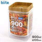 bitte �r�b�e �d�Ȃ�L���j�X�^�[ �o���u�[�X�N�G�A 900ml �X�^�b�L���O �L���j�X�^�[ �o���u�[ �X�N�G�A 100mm