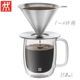 �c���B�����O Coffee �X�e�����X�R�[�q�[�h���b�p�[1-4�t�p �� �n���h���t���R�[�q�[�}�O350ml�i1�j�Z�b�g