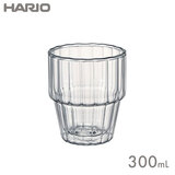 HARIO �n���I �_�u���E�H�[���X�^�b�N�O���X ���C�� 300mL �ϔM�K���X�R�b�v HWS-300-M W�E�H�[���O���X