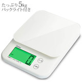 �h���e�b�N KS-513WT �f�W�^���X�P�[����o���P�b�g�5kg �z���C�g