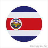 CP ワールドフラッグコースター コスタリカ 028519