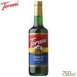 Torani �g���[�j �t���[�o�[�V���b�v �N���[�� �h �~���g �O���[�� 750ml �r