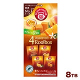 PD ポンパドール 4アソートルイボスティー 8TB(4種×2袋) ティーバッグ ノンカフェイン 73054