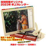 ����≮�I���W�i�� 2023�N ���J�����_�[�i��15cm×19.2cm�j�����P���g����R�[�q�[�����ʌ��t��