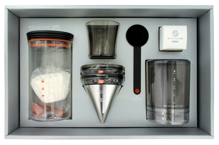 BEANPLUS �R�[���h�h���b�v X5 COLDDRIP X5  �p�[�c�\��