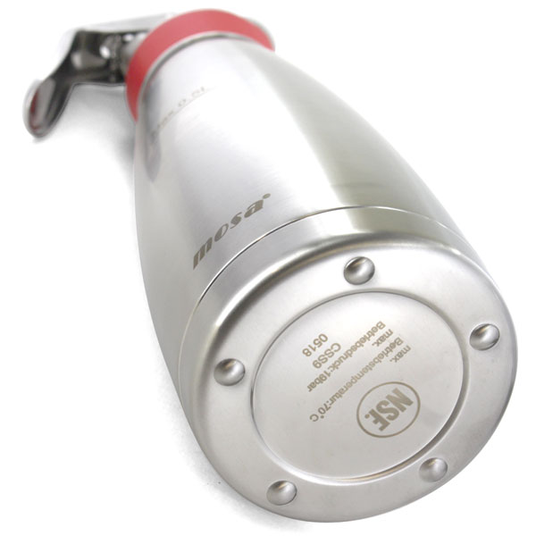 MOSA ナイトロ コーヒーメーカー サーモ 0.5L 赤 CSS9-05 ステンレス真空断熱ボトル