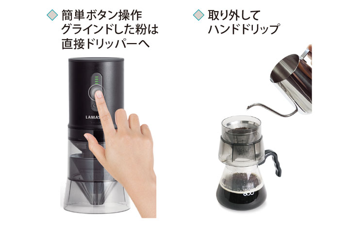 LAMASTER ���}�X�^�[ �n���h�h���b�v �R�[�q�[�O���C���_�[ 