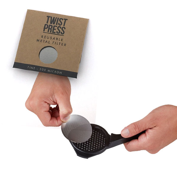 Barista&Co�i�o���X�^�E�A���h�E�R�[�jTwistPress�i�c�C�X�g�v���X�j�p �f�B�X�N�y�[�p�[�t�B���^�[ 