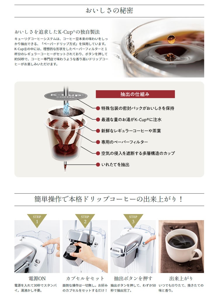 KEURIG �L���[���O BS300 