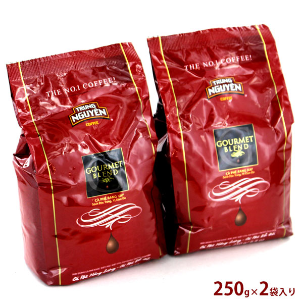 TRUNG NGUYEN �`�����O�G�� �O�����u�����h ���M�����[ 250gx2P �i�x�g�i���R�[�q�[�p�j 