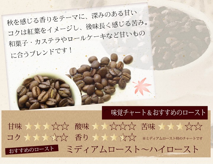 秋想ふブレンド2