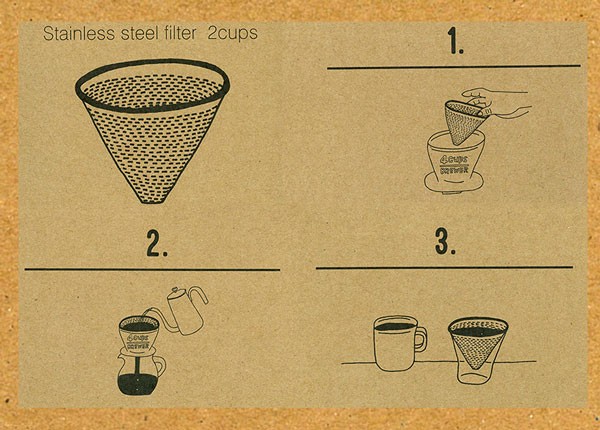 kinto slow coffee style �X�e�����X�t�B���^�[ 