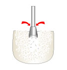 �L���b�v�t�m�Y���͍����Ƀ~���N���t���Ȃ��悤�ɂ��܂��傤